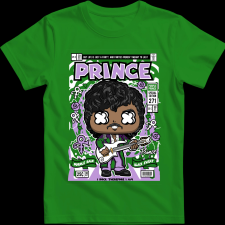 Createyou Prince - Gyermek - Zöld - M gyerek póló