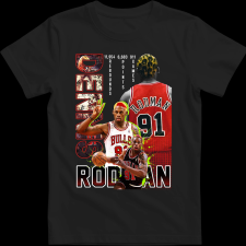 Createyou RODMAN - Férfi - Fekete - XL férfi póló