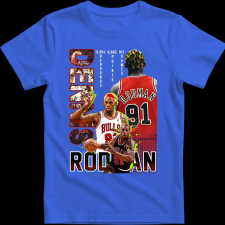 Createyou RODMAN - Férfi - Királykék - 3XL férfi póló