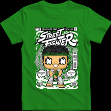 Createyou Ryu - Férfi - Zöld - 2XL férfi póló