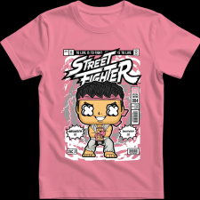 Createyou Ryu - Gyermek - Pink - XL gyerek póló