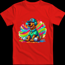 Createyou Scooby-Doo 7 - Gyermek , Piros , M