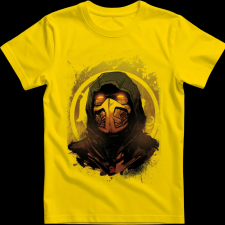 Createyou Scorpion 2 - Gyermek - Sárga - S gyerek póló