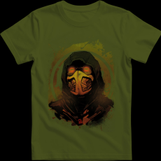 Createyou Scorpion 2 - Gyermek - Sötétzöld - L