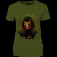 Createyou Scorpion 2 - Női - Sötétzöld - M női póló