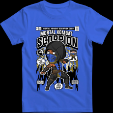 Createyou Scorpion - Férfi - Királykék - 2XL