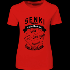 Createyou Senki sem... szakácsnők - Női - Piros - L