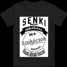 Createyou Senki sem... szakácsok - Férfi - Fekete - 3XL