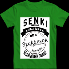 Createyou Senki sem... szakácsok - Férfi - Zöld - 3XL férfi póló
