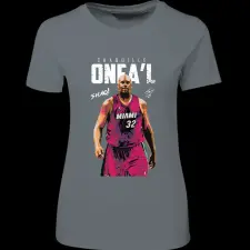 Createyou SHAQ O'NEAL - Női - Szürke - L női póló