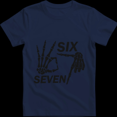 Createyou Six-Seven csontkéz - Férfi - Sötétkék - L