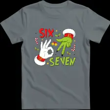 Createyou Six Seven - Férfi - Szürke - 3XL férfi póló