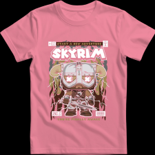 Createyou Skyrim - Gyermek - Pink - M gyerek póló