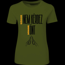 Createyou Sógor...önt - Női - Sötétzöld - 2XL női póló