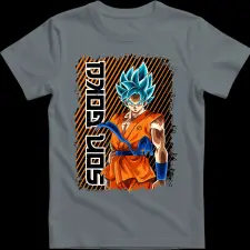 Createyou SON GOKU - Férfi - Szürke - 3XL férfi póló