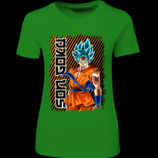 Createyou SON GOKU - Női - Zöld - XL női póló