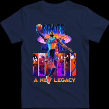 Createyou SPACE JAM - Férfi - Sötétkék - M férfi póló