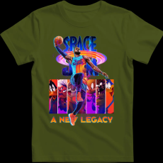 Createyou SPACE JAM - Gyermek - Sötétzöld - XL