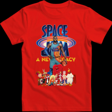 Createyou SPACE JAM LEBRON JAMES - Férfi - Piros - S férfi póló