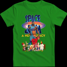 Createyou SPACE JAM LEBRON JAMES - Gyermek - Zöld - XS