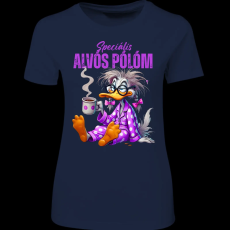 Createyou Speciális alvós pólóm - Női , Sötétkék , 2XL