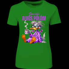 Createyou Speciális alvós pólóm - Női , Zöld , S