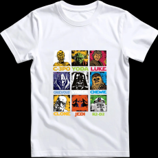 Createyou Star Wars 2 - Gyermek - Fehér - XL