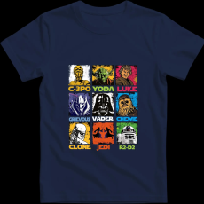 Createyou Star Wars 2 - Gyermek - Sötétkék - XL