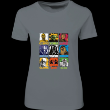 Createyou Star Wars 2 - Női - Szürke - M női póló