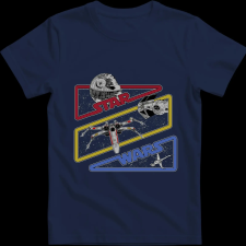 Createyou Star Wars 4 - Gyermek - Sötétkék - M gyerek póló
