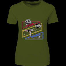 Createyou Star Wars 4 - Női - Sötétzöld - XL