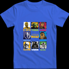 Createyou Star Wars - Férfi - Királykék - 3XL