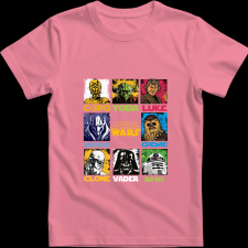 Createyou Star Wars - Férfi - Pink - L férfi póló