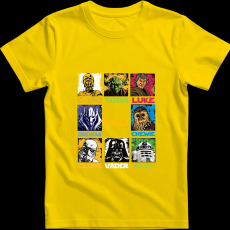 Createyou Star Wars - Férfi - Sárga - 3XL