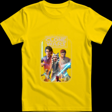 Createyou Star Wars Klón háborúk 2 - Férfi - Sárga - 3XL