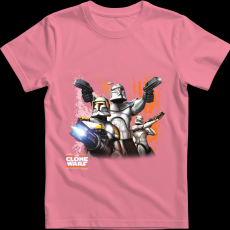 Createyou Star Wars Klón háborúk - Férfi - Pink - 2XL
