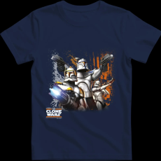 Createyou Star Wars Klón háborúk - Férfi - Sötétkék - S