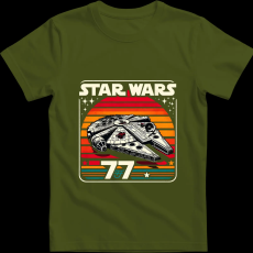 Createyou Star Wars Millennium Falcon '77 - Gyermek - Sötétzöld - XL