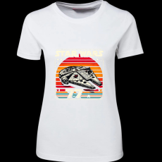 Createyou Star Wars Millennium Falcon '77 - Női - Fehér - 2XL