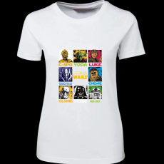 Createyou Star Wars - Női - Fehér - XL