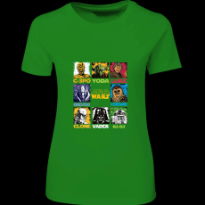 Createyou Star Wars - Női - Zöld - 2XL