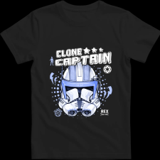 Createyou Star Wars Rex klón kapitány - Férfi - Fekete - S férfi póló