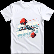 Createyou Star Wars X-Wing 2 - Férfi - Fehér - L