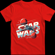Createyou Star Wars X-Wing 2 - Férfi - Piros - 3XL