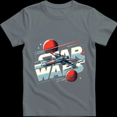 Createyou Star Wars X-Wing 2 - Férfi - Szürke - XL