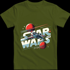 Createyou Star Wars X-Wing 2 - Gyermek - Sötétzöld - S