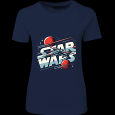 Createyou Star Wars X-Wing 2 - Női - Sötétkék - 2XL