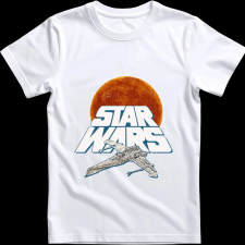 Createyou Star Wars X-Wing 3 - Férfi - Fehér - L férfi póló