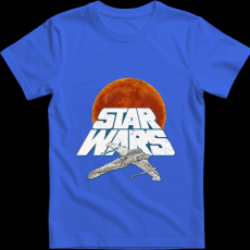 Createyou Star Wars X-Wing 3 - Férfi - Királykék - 3XL