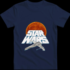 Createyou Star Wars X-Wing 3 - Férfi - Sötétkék - M férfi póló